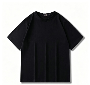 T-shirt classique unisexe en coton peigné 220g, brodé, respirant, manches courtes, style japonais, marque Small <span class=keywords><strong>M</strong></span> Paul - Product Image 2