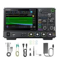 Osciloscopio Digital FNIRSI DPOF1204, 4 Canales, 200MHz, 1GSa/s, 7Mpts, Pantalla Táctil de 7 Pulgadas, Alta Frecuencia de Actualización, de Sobremesa