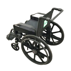 अस्पताल रेडियोलॉजी गैर-धातु प्लास्टिक तह मैनुअल मोबाइल व्हीलचेयर गैर चुंबकीय डॉ सीटी स्कैनर एमआरआई संगत व्हीलचेयर - Product Image 6