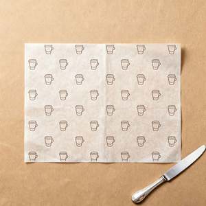 Papier pour hamburger, papier pour sandwich, papier anti-graisse, logo personnalisé, papier ciré de qualité alimentaire, papier de cuisson, cuisine, rouleau de poulet - Product Image 6
