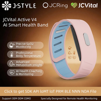 JCVital 2501 SDK APL OEM ODM Pulsera Inteligente con IA y Funciones de Recuperación del Estrés, Monitor de Salud, SpO2 y Presión Arterial