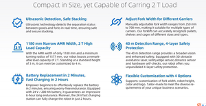 Robot AGV Guiado por Láser de la Mejor Calidad 2026, Equipo de Manejo de Materiales Automatizado de Alta Resistencia - Product Image 5