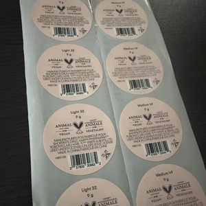 ฉลากเครื่องสำอางแบบปรับแต่งได้, สติกเกอร์กระดาษสังเคราะห์กันน้ำและกันน้ำมันพร้อมเคลือบเงา, ชุดเครื่องสำอางส่วนตัว - Product Image 3