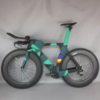 TT Bike Time Trial Bicycle, Complete Bike Carbon Frame