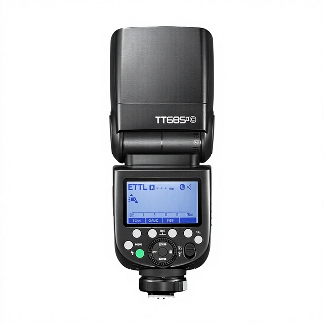Godox TT685II Second-Generation On-Camera Flash for DSLR Cameras-TTL High-Speed Sync Portable Outdoor Lighting Night