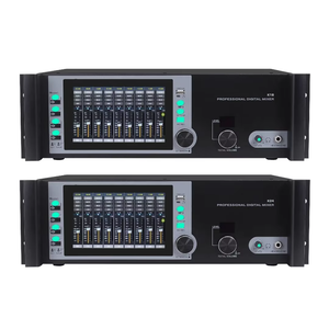มิกเซอร์ดิจิตอล Rayco Digital <span class=keywords><strong>Live</strong></span> Track 24 <span class=keywords><strong>18</strong></span>/24-Channel ตัวเครื่องอะลูมิเนียม พร้อม USB ในตัว DSP หน้าจอสัมผัส 7 นิ้ว 4 ช่องสเตอริโอเอาต์พุต กล่องสเตจ - Product Image 3