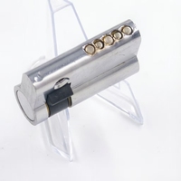 Cylindre de serrure en laiton E10 à clé simple, robuste, pour porte résidentielle ou commerciale, sécurité personnalisée, directement de l'usine