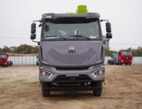 Grue télescopique montée sur camion Howo 6x6 Zoomlion de 14 tonnes avec une hauteur de levage de 20 m, télécommande sans fil, boîte de vitesses haute efficacité