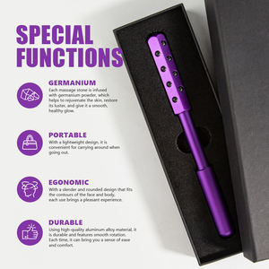 Hautpflege 24 Germanium Anti-Aging-Gesichts abnehmen Beauty Stick Face Roller Anti-Falten-Gesichts walze Face Lift Gesichts massage gerät - Product Image 3