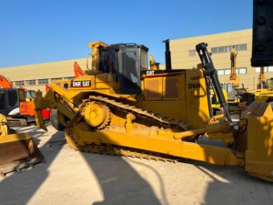 รถดันดินตีนตะขาบ CAT D6R รุ่นดั้งเดิม รถดันดินมือสองที่ทนทาน พร้อมริปเปอร์สำหรับงานก่อสร้างดิน - Product Image 5