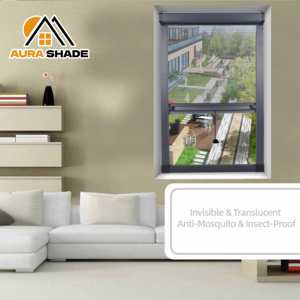 <span class=keywords><strong>มุ้งลวด</strong></span>ม้วนเก็บได้แบบเลื่อน ขายดีจากโรงงาน ตาข่ายเรียบ มองไม่เห็น ใช้กับหน้าต่าง<span class=keywords><strong>บ้าน</strong></span> โครงอลูมิเนียมอัลลอย - Product Image 5