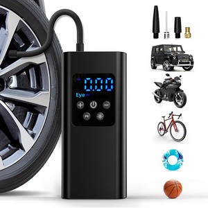 <span class=keywords><strong>Compressore</strong></span> d'aria <span class=keywords><strong>portatile</strong></span> per pneumatici <span class=keywords><strong>auto</strong></span>, pompa ad aria rapida, gonfiatore di pneumatici con pressione precisa per moto, biciclette e palloni - Product Image 1