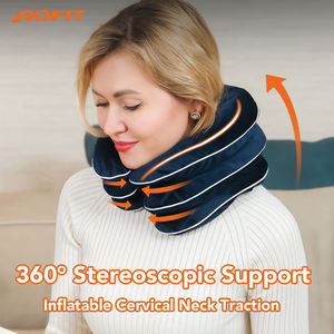 Attelle de soutien cervicaux orthopédique réglable, collier gonflable souple pour le cou, dispositif de traction cervicale pneumatique - Product Image 5