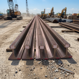 Rails de chemin de fer industriels U71Mn de 50 kg pour transport lourd, voies ferrées de 50 kg/m - Product Image 4