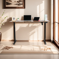 Table intelligente moderne à moteur unique, bureau électrique ergonomique réglable en hauteur avec ports USB pour la maison et le bureau (Royaume-Uni, Canada) - Vente chaude