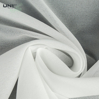 Tissu d'entoilage fusible tissé extensible durable écologique pour costume