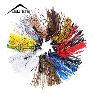 เหยื่อตกปลาแบบกระโปรงยาว10ก. เหยื่อจิ๊กแบบฉวัดเฉวียนสำหรับบ่อน้ำสีสันสดใส - Product Image 4