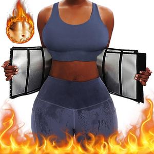 Tuta Sauna da donna con fasce antisudore per l'allenamento dello stomaco per dimagrire - Product Image 4