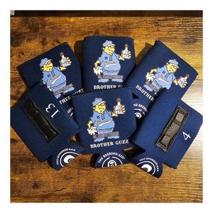 Enfriadores de Latas de Neopreno Personalizados de Alta Calidad con Imán Fuerte, Logotipo Impreso, Kit de Herramientas Promocionales para el Día del Padre - Product Image 1