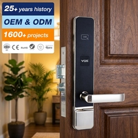 Cerradura Electrónica para Puerta de Hotel con Lector de Tarjetas, Control de Acceso TCP/IP, para Hoteles y Apartamentos Modernos
