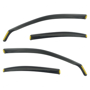Accessoires automobiles pour NISSAN NEW QASHQAI J12 MK3 2022 2023 2024 : Déflecteurs de vent pour vitres, déflecteurs de pluie injectés en canal - Product Image 1