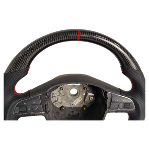 YTcarbon accessoires de voiture en Fiber de carbone <span class=keywords><strong>volant</strong></span> pour <span class=keywords><strong>Seat</strong></span> <span class=keywords><strong>Leon</strong></span> Mk3 <span class=keywords><strong>5F</strong></span> Ibiza 6F <span class=keywords><strong>volant</strong></span> de voiture de sport - Product Image 5