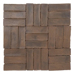 Azulejo Rectangular de Cerámica Marrón Chroma Siena 5x15 para Piso y Pared - Product Image 4