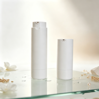 Flacon pompe airless blanc Twist Top 15ml 30ml 50ml, flacon pompe airless anti-âge personnalisé, flacon airless Twist de luxe de bonne qualité