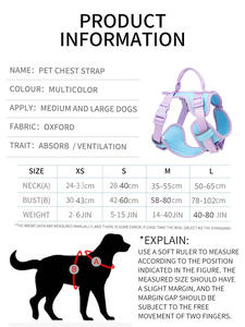 Oem Neoprene Teddy Modern mewah dapat disesuaikan kalung anjing gratis set <span class=keywords><strong>Harness</strong></span> tren terbaru untuk anjing anak anjing liburan - Product Image 4