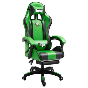 Venta al por mayor <span class=keywords><strong>CHAHO</strong></span> moderna de alta calidad de cuero PU Silla de juego de carreras Indonesia Camboya Rojo Negro Silla de juego con reposapiés - Product Image 4