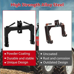 3-נקודה טרקטור מהיר מקלט קטגוריה 1 טרקטור ליישם הסתגלות אין קועים נדרש ירוק אבקת מעיל - Product Image 6