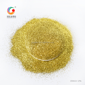 Brillo de la <span class=keywords><strong>serie</strong></span> PET Gold ecológico para serigrafía/Arte de uñas/papel tapiz/decoración navideña - Product Image 5