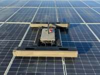 Robot de nettoyage solaire SUNNOVA L1 à double tête, alimenté par l'IA, 500W, brosse de 1,3m en alliage d'aluminium, batterie 48V/25Ah, fonctionnement à distance, sans eau