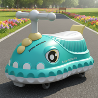 Nouvelle Voiture Évolutive Dinosaure 2026 à Quatre Roues pour Bébés et Enfants, Véhicule d'Équilibre en Plastique Propulsé par les Pieds, Certifié CE EN71, pour les 6 Mois-6 Ans