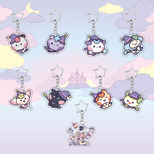 Llavero <span class=keywords><strong>de</strong></span> acrílico Kawaii <span class=keywords><strong>de</strong></span> dibujos animados <span class=keywords><strong>de</strong></span> ATEEZ KPOP Magician, colgante <span class=keywords><strong>de</strong></span> recuerdo para fans <span class=keywords><strong>de</strong></span> Hongjoong, Seonghwa, Yunho, Yeosang, regalo - Product Image 1
