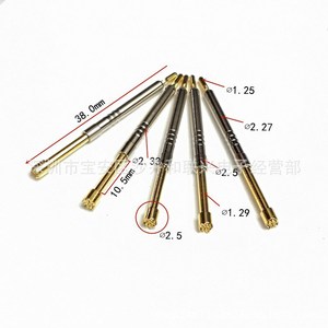 Punta de prueba de cobre Ph-4h de 2,3 mm con cabezal de nueve garras y resorte para piezas de instrumentos - Product Image 4