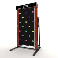 Máquina Comercial Vertical de Escalada en Roca con Pantalla LED, Paro de Emergencia, Equipo de Entrenamiento de Escalada Infinita para Gimnasio en Casa