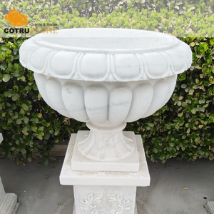 Macetas y Jarrones de Piedra Tallados a Mano Cotrustone para Jardín - Product Image 4