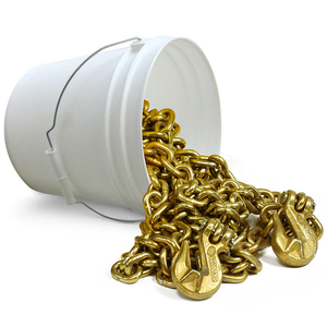 Chaîne de liaison soudée en acier galvanisé CE Certifié MaxPlus pour le transport et la remorquage - Product Image 6
