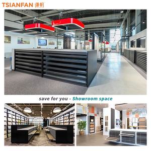 厂家定制展厅货架展示抽屉桌子木制样品展示柜 - Product Image 3