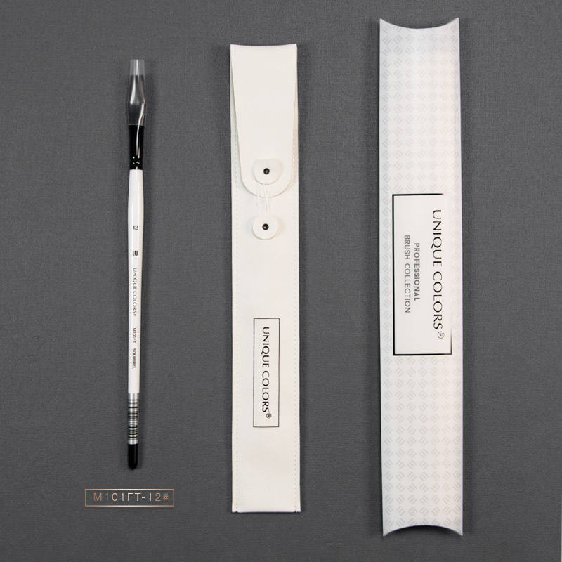 White 12# Art Painting Brush
