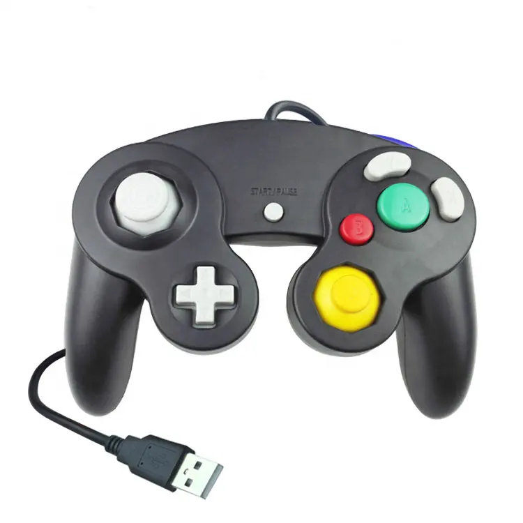 वायर्ड Gamepad के लिए एनजीसी Gamecube जीसी के लिए खेल के लिए Wii के लिए और Wiiu Gamecube नियंत्रक जॉयस्टिक Joypad'