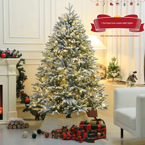 Vendita all'Ingrosso di Fabbrica. JIAXUN Albero di Natale in Abete di Alta Qualità con Luci LED Autoaccendenti, Set per Uso Domestico Interno, Grande e Luminoso - Product Image 4