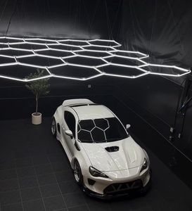 Custom Gym Modular Teto Led Hexagon Lights honeycomb Lights Garagem Teto - Product Image 4
