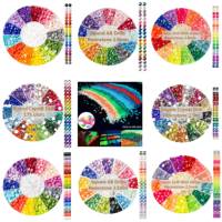G-24 diamant Art peinture personnalisé mosaïque Art bricolage 5D toile peinture décor à la maison cristal diamant peinture Kit