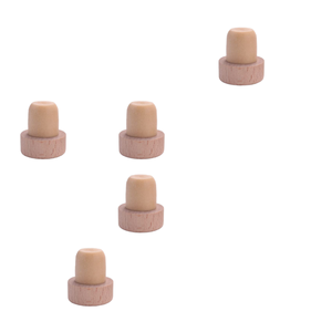 Tapón de Vino con Diseño de Cachorro en Oro y Plata, Corcho de Grado Alimenticio para Conservación del Vino, Regalo para Bodas y Festivales - Product Image 1