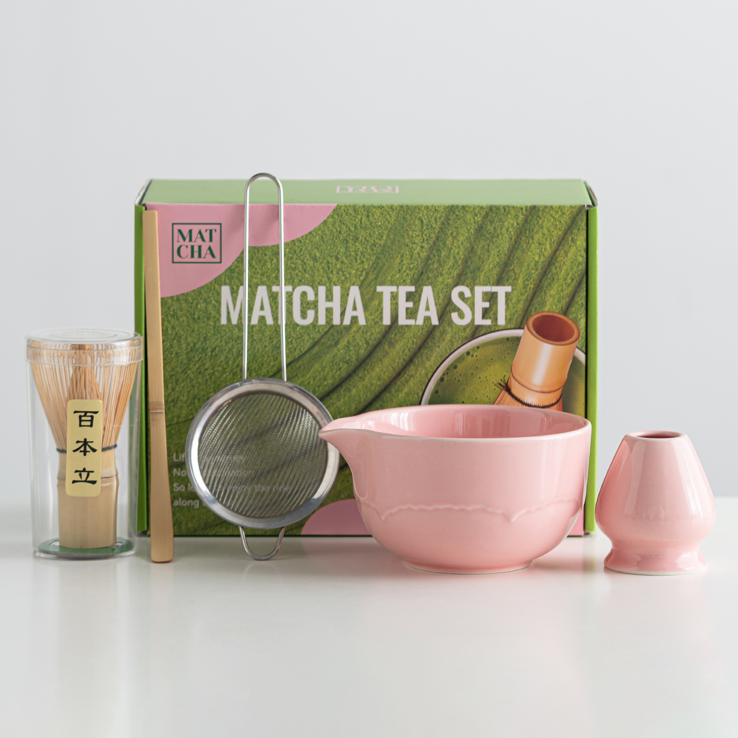 Juego de 5 piezas - Rosa