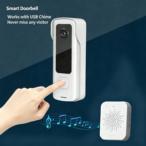Sistema de Videoportero Inalámbrico para el Hogar, Timbre con Cámara a Batería, Resistente al Agua, Fácil Instalación DIY, WiFi de Doble Banda - Product Image 4