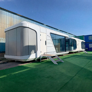 Casa de familia de dos pisos, con terraza, sala de acampada, área escénica, cápsula espacial y casa contenedor creativa en el segundo piso - Product Image 5