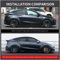 Aileron arrière sport de haute qualité en ABS pour Model Y Juniper 2025+, amélioration de l'aérodynamique automobile